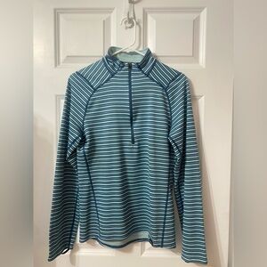 Patagonia Men’s Light Blue Quarter-Zip Lightweight Pullover